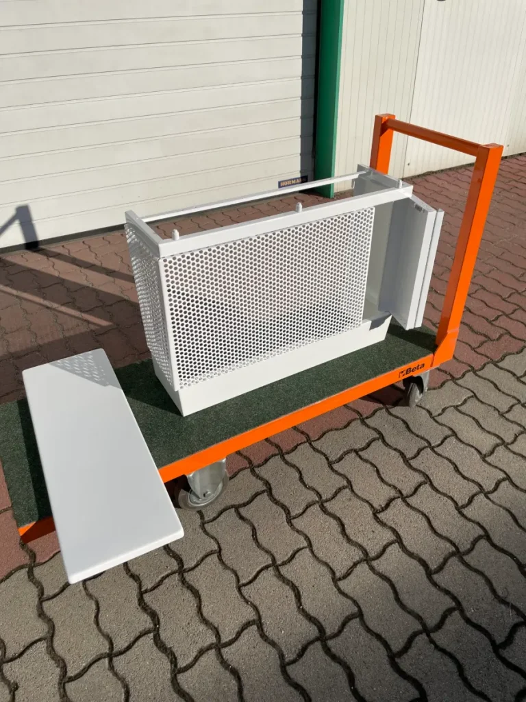 Felújított konvektor burkolat