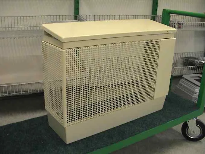 festett konvektor burkolat